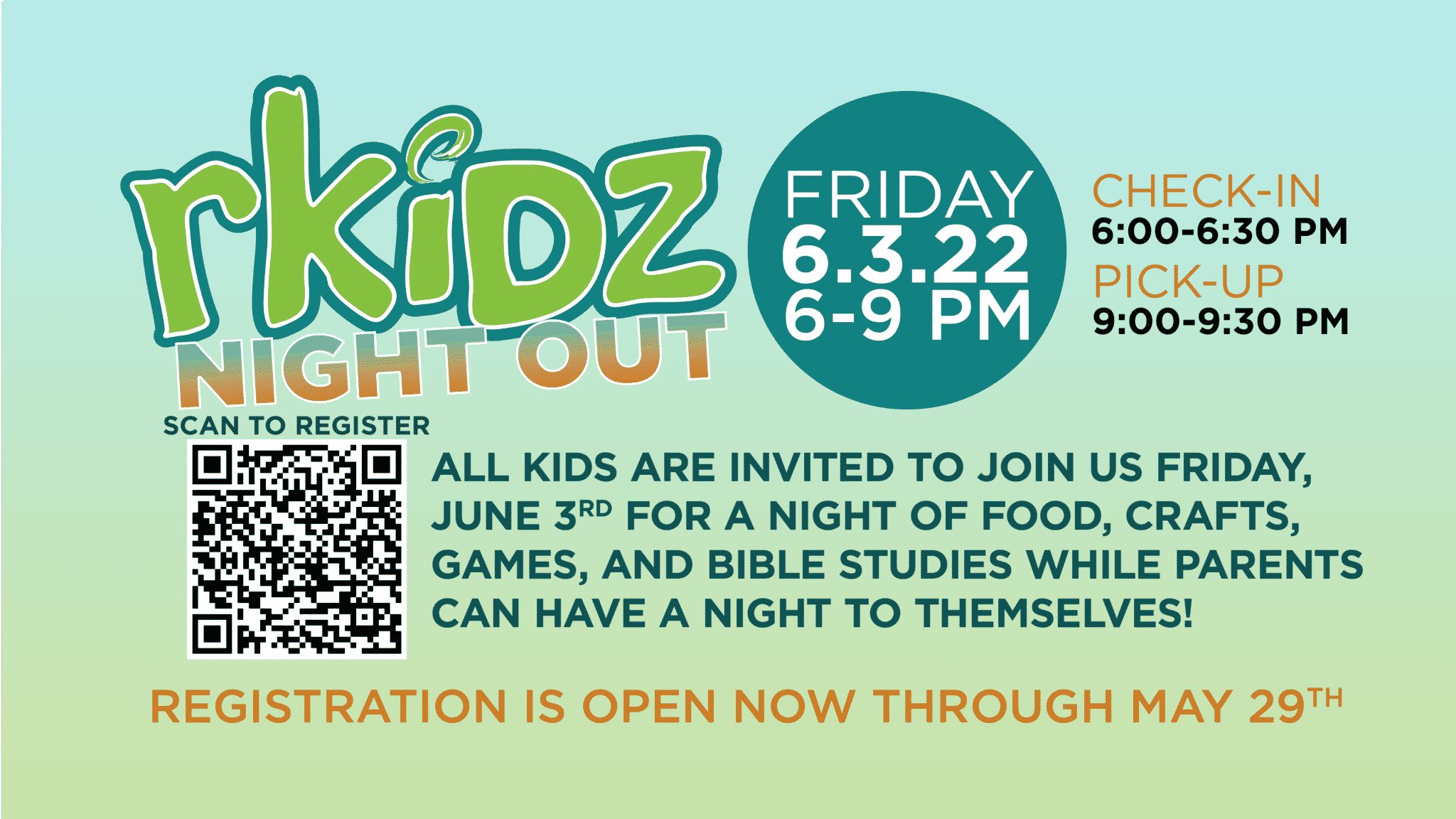 rKidz Night Out June